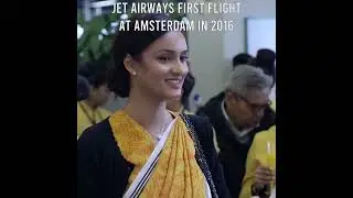 Jet Airways First Flight 💛✈️
