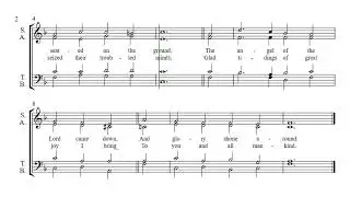 While shepherds watched their flocks - BASS learning aid