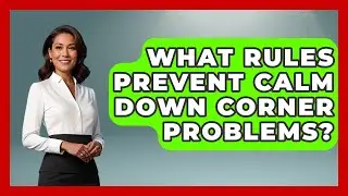 What Rules Prevent Calm Down Corner Problems? - Your Crafty Classroom
