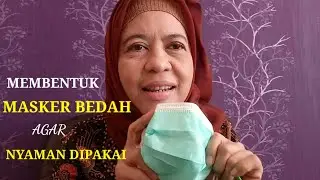 MASKER BEDAH: Dibentuk agar nyaman dipakai