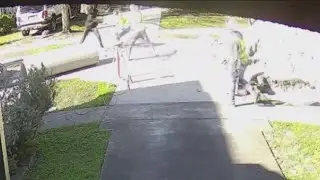 Houston construction workers fight back against robbery suspect
