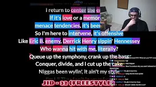 JID - 32 Freestyle  Reaction