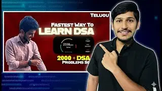 The Ultimate DSA Roadmap for Freshers — with @Sans_aura | SDE - 1 at Zoho | Telugu | 4K