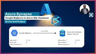 BigQuery to Azure SQL Database using Azure Synapse Analytics