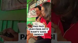 SEBELUM OLAHRAGA JANGAN LUPA SARAPAN ITU PESAN #riantv SAMA OMIKH!!!!