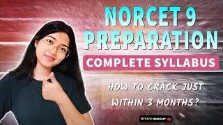NORCET 9 JUST WITHIN 3 MONTHS | COMPLETE ROADMAP TO SUCCEED🎯 #aiims #norcet #study #trending