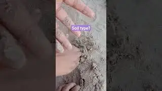Sandy, silty or loamy? #kumbhmelaprayagraj #soil #agriculture
