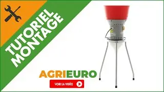 Moulin &eacute;lectrique &agrave; c&eacute;r&eacute;ales GeoTech GEOMILL- Tutoriel de montage