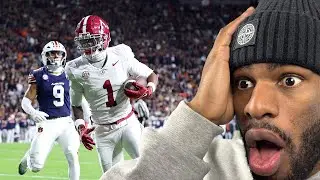 Bama SURVIVES The Iron Bowl! (Alabama vs Auburn Highlight Reaction)