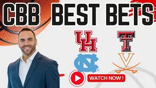UVA vs UNC | Houston vs Texas Tech: Mark's Best Bets | Best CBB Picks Jan 24, 2026