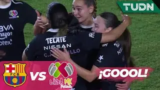 ¡Qué GOLAZO de Irene Guerrero! | Barcelona 2-2 Liga MX Femenil | Juego de Estrellas 2025 | TUDN