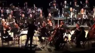 Nolan Livesay conducts Raiders March, Golden State Pops Orchestra