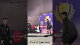 Inter IIT Sports Meet' 23 | Weightlifting | Saurabh Kumar (Under 56Kg Category) #weightlifting