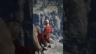 Kicking a Monk In RDR2 #rdr2 #funniestmoments #arthurmorgan #reddeadredemption #gaming #funnyvideos