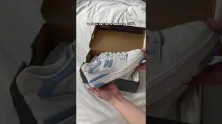 unbox my new balance 550&rsquo;s #shorts #unboxing
