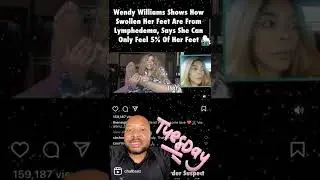 Wendy Williams talks lymphedema diagnosis with TMZ! #wendywilliams #tmz #vlog #tuesday