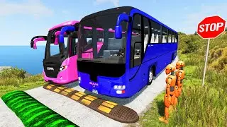 Cars vs Massive ⚠️ Speed Bumps⚠️#19 &ndash; BeamNG.Drive