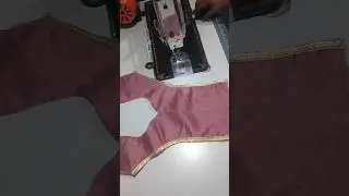 ##piping ke sath princess cut blouse stitching 🩷🩷🪡##reels ##blouse ##