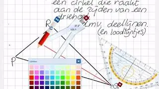 3H/3Ath - wiskunde - H.10 - 10.5 ingeschreven cirkel