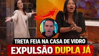 BBB 26: MADRUGADA NA CASA DE VIDRO TEM A 1&ordf; BRIGA E REVELA&Ccedil;&Atilde;O SOBRE BEIJO DE MEDINA