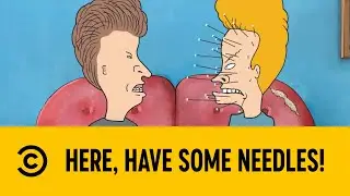 Here, Have Some Needles! | Beavis And Butt-head | Comedy Central Africa