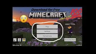 HOW TO DOWNLOAD MINECRAFT FOR FREE    WORKING 100 % PERCENT     WORK IN PC AND LAPTOP