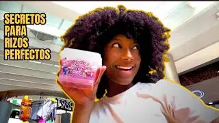 El SECRETO PARA RIZOS DEFINIDOS 😍 usando un solo producto 👩🏽&zwj;🦱😍❤️