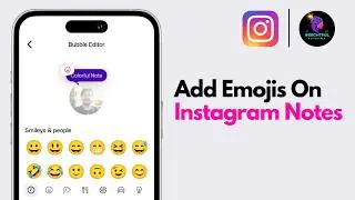 How to Add Emojis to Instagram Notes | Put Emoji on Instagram Note
