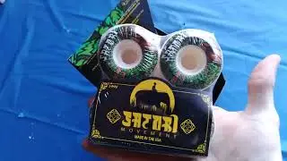 Bigfoot x Satori Wheels Collab 53mm 101a unboxing
