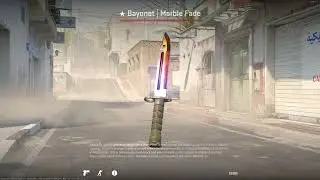 CS2 Source 2 Bayonet Marble Fade ( Max Fire & Ice #412 )