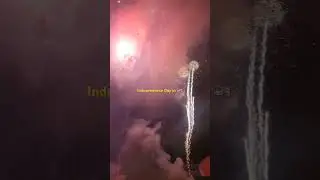 Fireworks 🎆 in America 🇺🇸| #shortvideo #shorts  #independenceday #usa #Fireworks