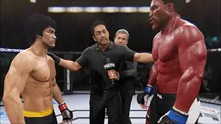 Bruce Lee vs. Giga Machine - EA Sports UFC 4 - Epic Fight