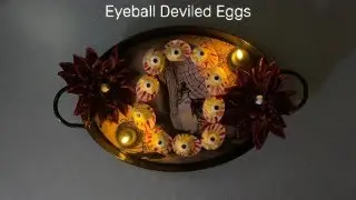 Eyeball Deviled Eggs