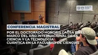 Cuantos de Ciencias - Conferencia magistral  con el Dr. Pablo Barberis Blostein