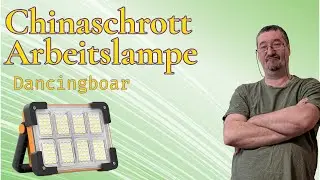 Lebensgef&auml;hrlicher Chinaschrott ! Arbeitslampe von #DANCINGBOAR