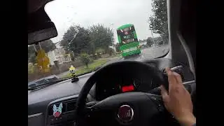 Driving around Dublin in the morning #ireland 