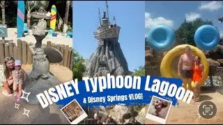 WALT DISNEY WORLD 🏰 : Day 4, Typhoon Lagoon 🌊 & Disney&rsquo;s Springs Shopping 🛍️