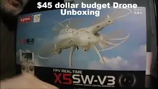 SYMA X5SW V3 unboxing