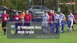 Mecz 5. ligi małopolskiej: KS Podhalanin Biecz – Metal Tarnów
