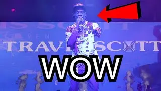 Travis Scott Performs LIVE!! *Leaked* Video..