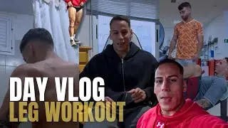 PRIMER VLOG + LEG DAY | ASÍ ES UN DÍA EN MI VIDA