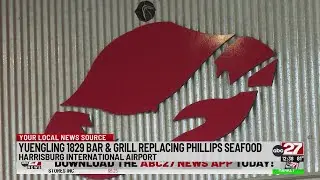 Yuengling 1829 Bar & Grill replacing Phillips Seafood