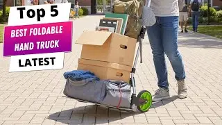 ✅ Лучшая складная ручная тележка: Складная ручная тележка (Руководство по покупке)