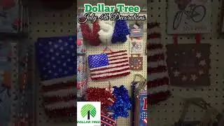 DOLLAR TREE | 🇺🇸July 4th Decorations &bull; Party Supplies &bull; Patriotic decor 🇺🇸