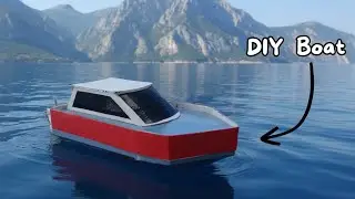 I made this RC Boat using pvc pipe 