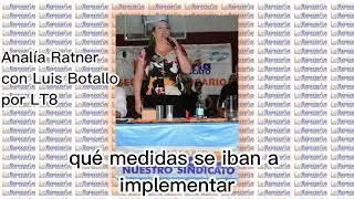 Analia con Luis Botallo por LT8 sobre el ataque al banco de Santa Fe
