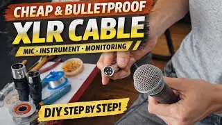 How to Make a PROFESSIONAL XLR Cable on a Budget | DIY Audio