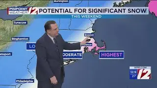 WPRI 12 Weather Forecast for 1/28/26:  Cold and dry into the weekend