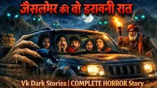 जैसलमेर की वो डरावनी रात | भूतों का रेगिस्तान | Real Horror Experience | Trip Horror Story |