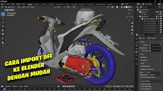 CARA IMPORT DFF KE BLENDER DENGAN MUDAH - GTA SA ANDROID